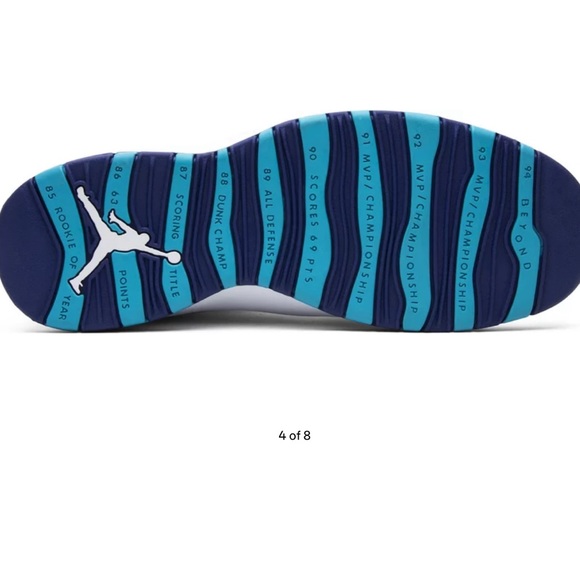 2016
Air Jordan 10 Retro 'Charlotte Hornets - Picture 2 of 7